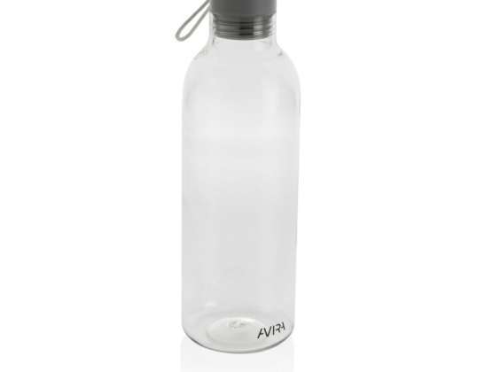 Avira Atik RCS   Transparente PET Flasche aus recyceltem Material  1L