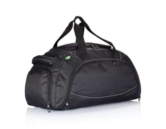 Sports bag Florida PVC free black eco-friendly and functional