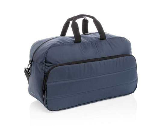 Impact AWARE™ Navy Blue RPET Weekend Bag Eco-Conscious Travel