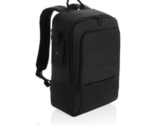 Armond AWARE™ RPET 15.6 Laptop Backpack – Stylish Black