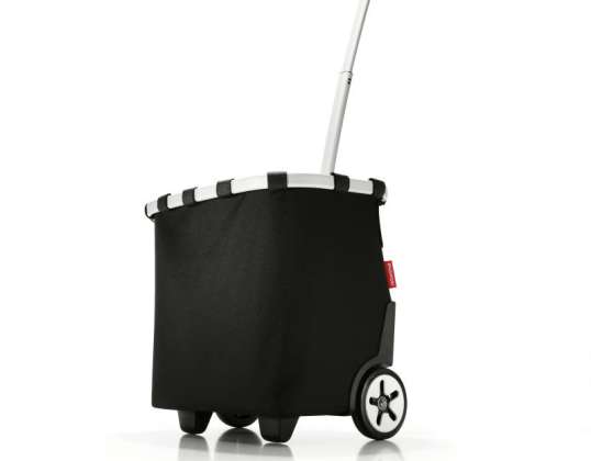 Carrycruiser in Black – Stylish Robust Shopping Trolley