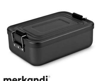 ROMINOX Quadra lunch box in elegant matt black – robust and stylish