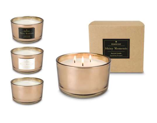 ROMOSCENT Shiny Moments Aroma Candle – Bougie parfumée pour des moments brillants