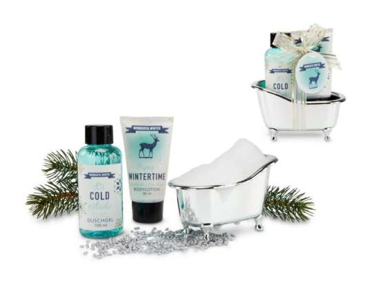 Feel-good set Little winter time: Winter enjoyment Luxury care for the home