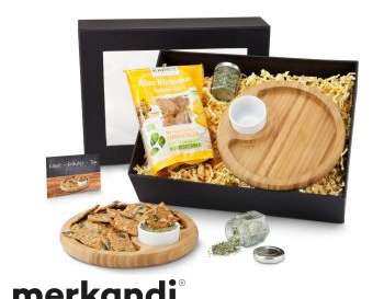 Snack ́n Dip Gift Set: Perfect combination for connoisseurs