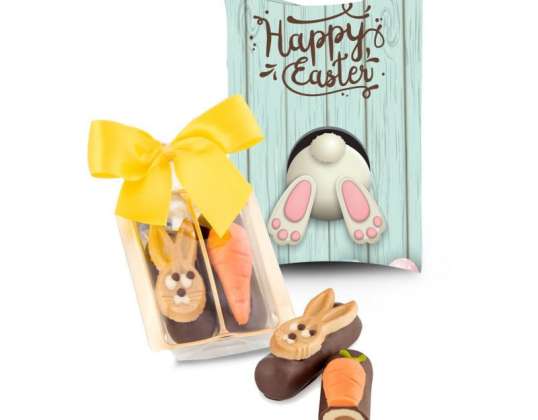 Small Easter Duo with Happy Easter Motif Festive Decoration