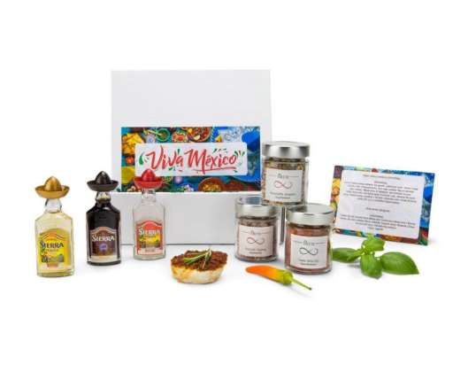 Viva Mexico Geschenkbox – Feurige Aromen für Liebhaber der mexikanischen Küche