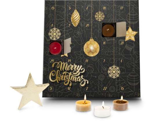 Merry Christmas Scented Candles Advent Calendar – Festive Aroma Countdown