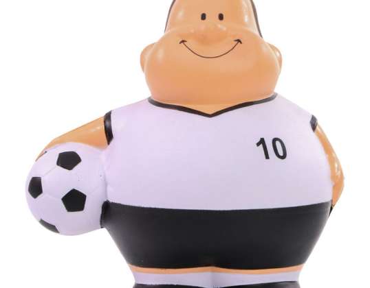 Colorful SQUEEZIES Soccer Bert Multicolor Soccer Antistress Toy