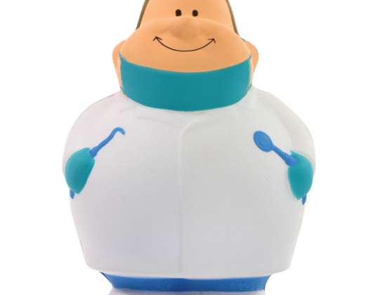 Colorful SQUEEZIES Dentist Bert Multicolor Dentist Antistress Toy