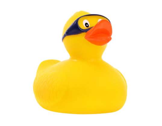 Schnabel's Squeaky Duck with Diving Goggles – Colorful Adventurous Bath Toy