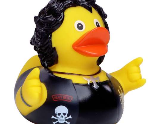 Schnabels Squeaky Duck Heavy Metal in Colorful Rock Music Toy