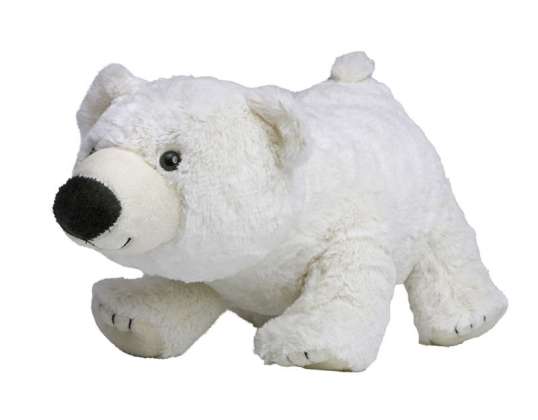 MiniFeet Polar Bear Freddy Small White Stuffed Bear Soft Toy Plush Toy