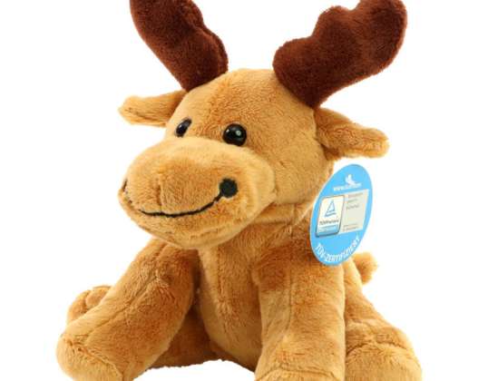 MiniFeet Moose Emil Brown Peluche Orignal Jouet Peluche