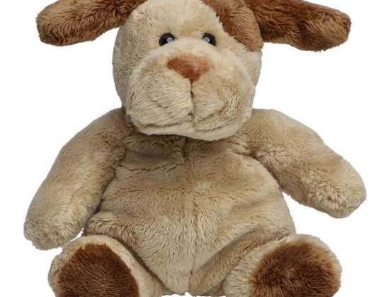 MiniFeet Chien Helge Marron Peluche Chien Doux &amp; Mignon Décoration &amp; Jouet Cadeau