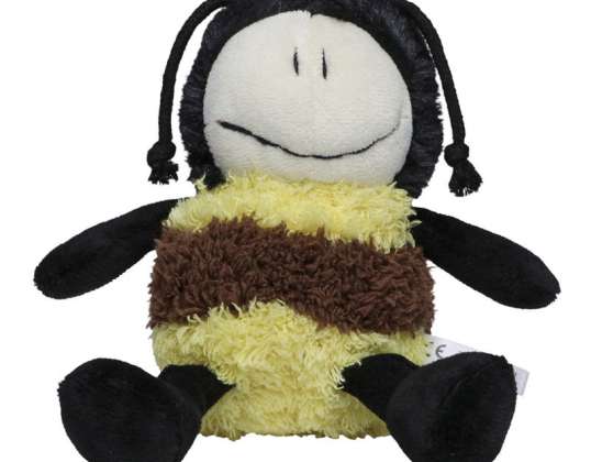 Câlin doux MiniFeet Bee Emma Noir Jaune Peluche Abeille Peluche Jouet Peluche