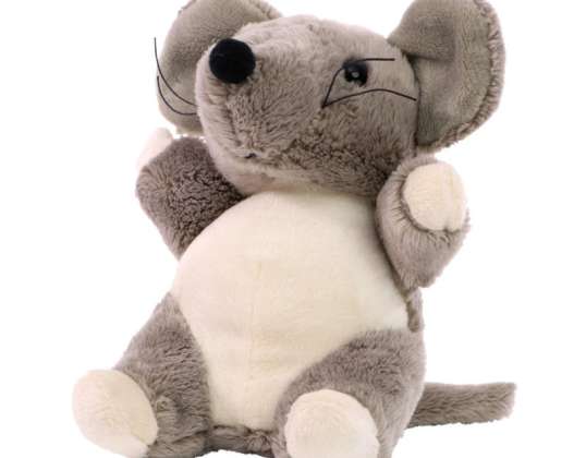 MiniFeet Mouse Vivien in Grey – Charming Decorative Figure for Interiors