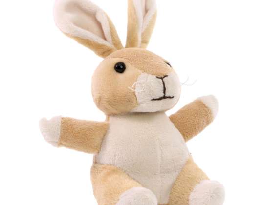 MiniFeet Bunny Gönna en brun clair Jouet câlin délicat pour enfants