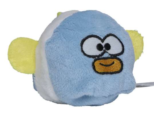 MiniFeet Fish Light Blue Stuffed Fish Soft Toy Plush Toy