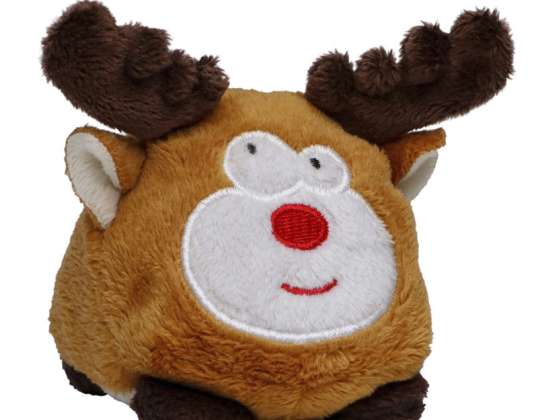 MiniFeet Cuddly Moose in Brown Soft Plush Toy