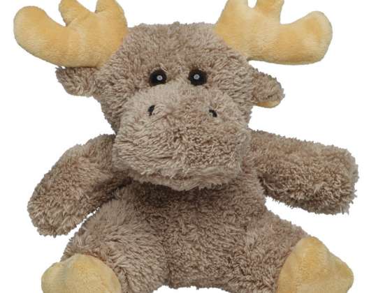 MiniFeet Moose Caro beige Stuffed Moose Soft Toy Plush Toy