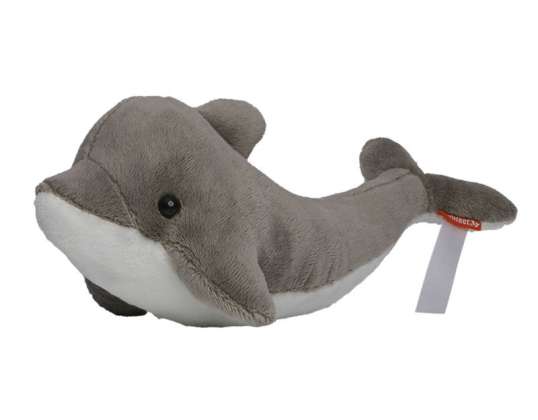 MiniFeet Dolphin Lars Gray Stuffed Dolphin Soft Toy Plush Dolphin