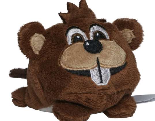 MiniFeet Beaver Brown Peluche Peluche Câlin &amp; Mignon Idée Cadeau Enfant