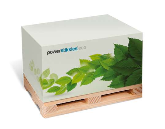 Recycling Sticky Notes Pallet Cuboids Eco-Friendly Office Supplies