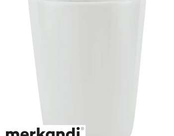 Tazza in porcellana senza manico Madrid da 270 ml - Bianco elegante