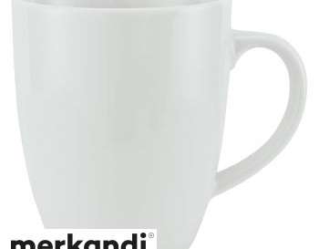 Tasse en porcelaine Dublin 300ml Blanc Tasse de haute qualité Lavable au lave-vaisselle Design élégant