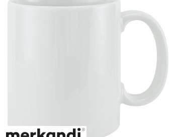 Tasse en porcelaine Berlin L 300 ml Blanc Tasse de haute qualité Lavable au lave-vaisselle Design élégant