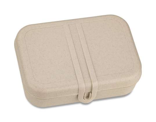 PASCAL L Lunch Box in Natural Desert Sand Practical Lunch Box