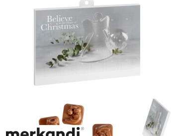 A5 Schokoladen Adventskalender Basic – Mit klassischem Motiv