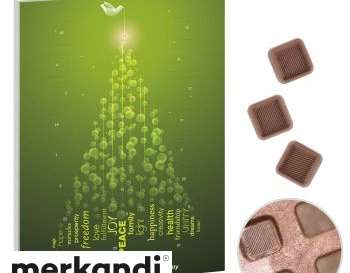 Reinpapier Schoko Adventskalender inkl. Personalisierung