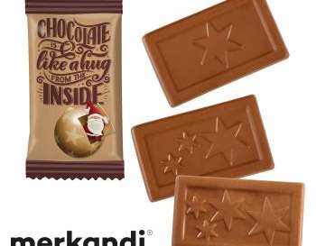 MIDI Chocolate Bars X mas High-quality print on festive packaging