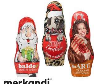 MIDI Chocolate Santa Claus High-quality print on noble packaging