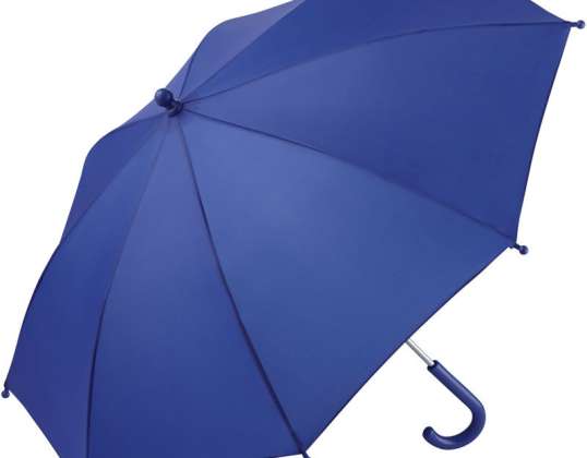 Children's Stick Umbrella FARE 4 Kids in Euro Blue Colorful protection for little adventurers