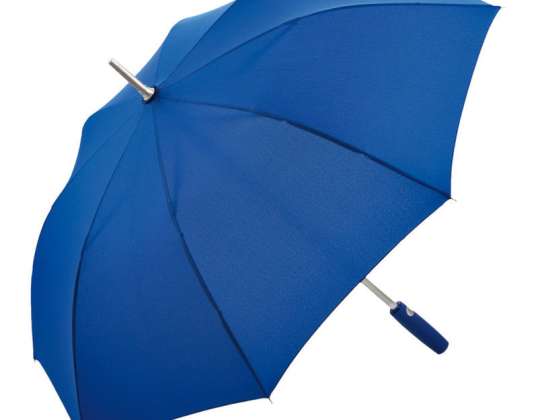 Parasol en aluminium FARE AC euro bleu : Léger, robuste et automatiquement stylé