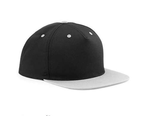 Gorra snapback de 5 paneles de alto contraste moderna y funcional