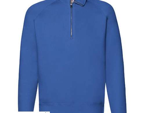 Exclusive zip collar raglan sweater – high-quality sportswear