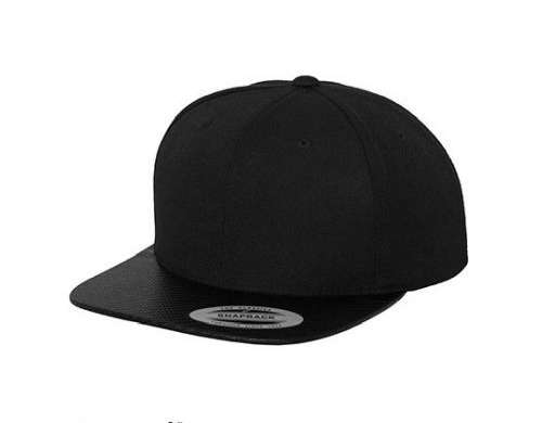 Carbon Snapback Cap – Stilvolle Kappe mit Carbon Textur und Snapback Verschluss