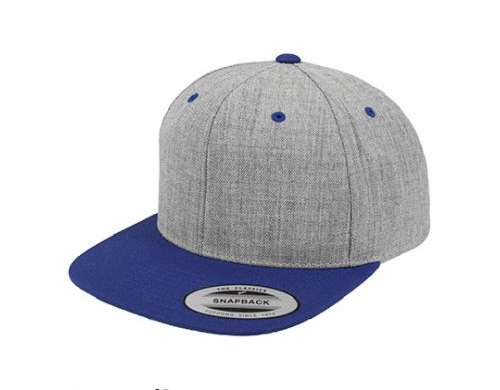 Gorra clásica Snapback de 2 tonos: gorra elegante de dos tonos con cierre ajustable