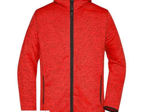 Herren Strickfleece Kapuzenjacke – Gemütlich &amp; Stilvoll für Freizeit und Sport