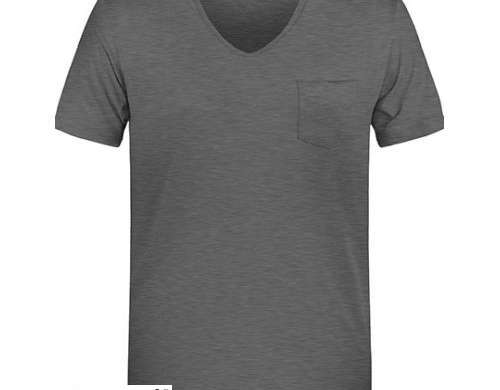 Men's T Shirt with Breast Pocket – Stylish and practical high-quality cotton fabric