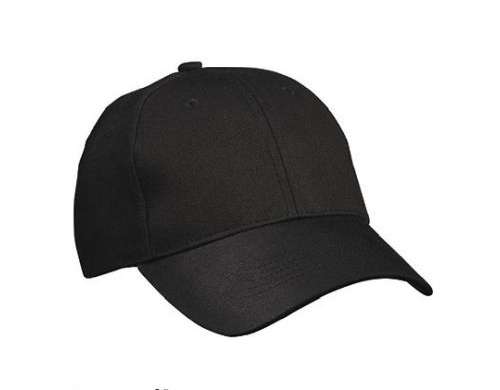 Heavy Cotton 6 Panel Cap Sturdy accessory for a casual look