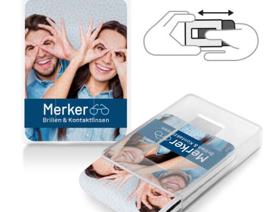 PocketCleaner glasses &amp; display cleaner with individual digital printing