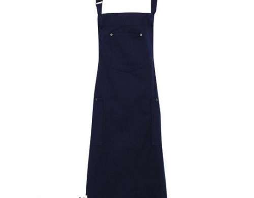 Chino Cotton Bib Apron – Classically Elegant Durable