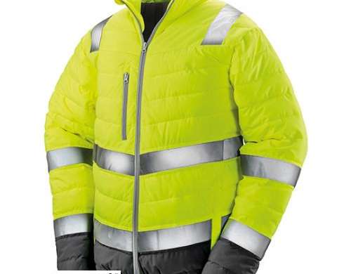 Men's Padded Safety Jacket 'Soft Padded' Comfort &amp; Protection