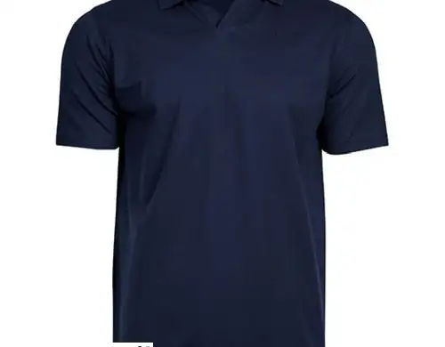 Luxury Stretch V Neck Polo Shirt Modern and Comfortable