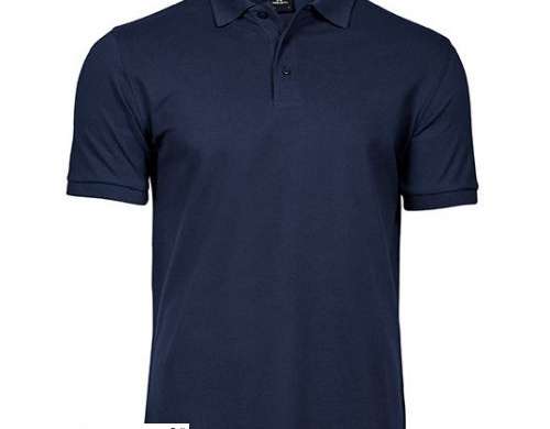 Men's Luxury Stretch Polo Shirt Flexible and Modern